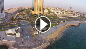 المصور الطائر يدهش جمهوره بأروع فيديو لمدينة جدة من الفضاء