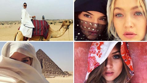 عارضات أزياء عالميات ارتدين الحجاب لجلسات تصوير في دول عربية