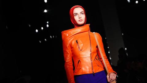 بالصور.. هذه هي قصة اطلالات الحجاب في أزياء (لانفان)