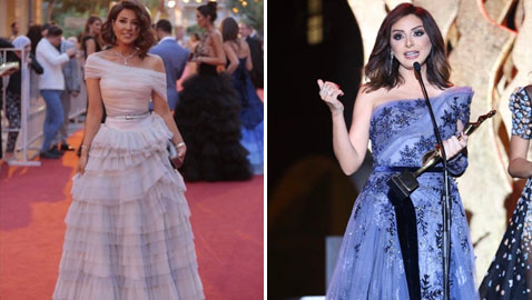 صور أجمل إطلالات النجمات في حفل بياف 2018 في بيروت