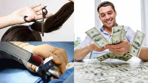 إليكم 9 طرق للحصول على المال من خلال أعضاء الجسم