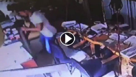 فيديو صادم: شاب ينتحر بعد خلاف مع خطيبته 