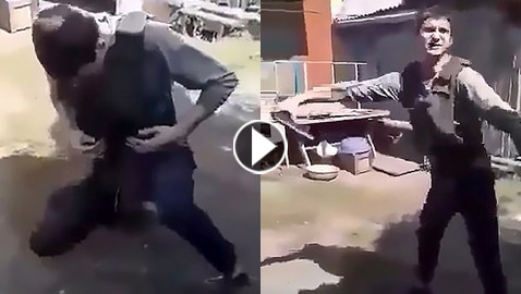 رجل أوكراني يقتل نفسه بالخطأ في اختبار لسترة مضادة للرصاص! فيديو