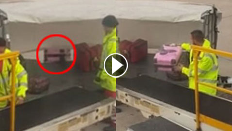 فيديو يثير الغضب: هكذا ترمى حقائب المسافرين في المطارات