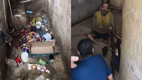  صور مروعة: شقيقان سوريان معاقان يعيشان في لبنان مع الجرذان والأوساخ