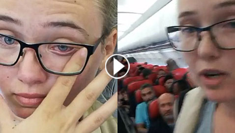 بعد الفيديو البطولي.. الشابة السويدية التي أوقفت ترحيل مهاجر أفغاني تواجه السجن!