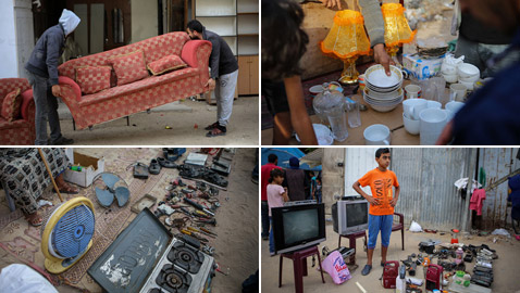 وضع مؤلم جدا في غزة: الأهالي يبيعون أثاث منزلهم مقابل الطعام!