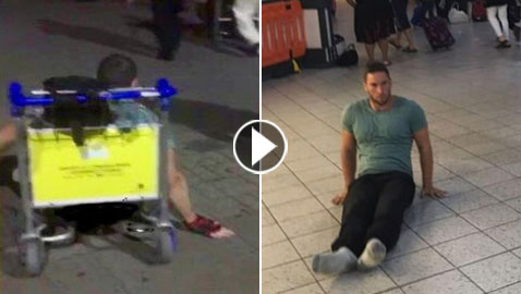 شاب مشلول يقاضي مطارا دوليا بعد تعرضه للإهانة.. فيديو وصور
