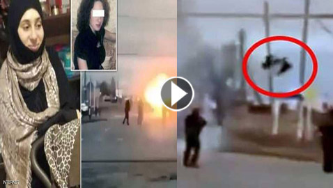 فيديو صادم: لقطات توثق الهجوم الانتحاري في الشيشان 