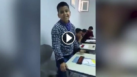 فيديو مذهل: طفل عربي عبقري يتحدى الآلة الحاسبة 
