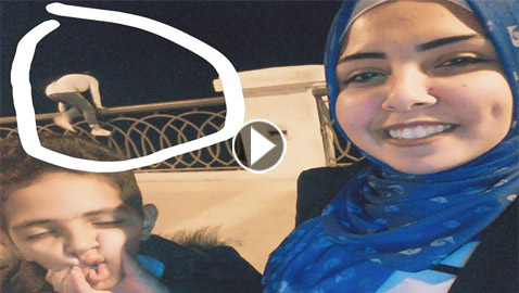 بالفيديو والصور: سيلفي ينقذ فتاة مصرية من الانتحار غرقا عند سور كوبري