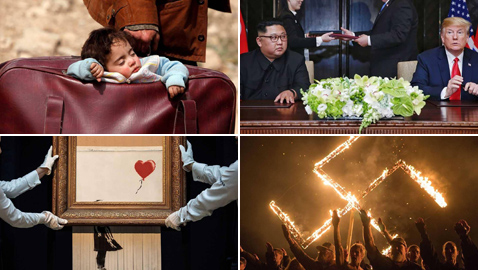 20 صورة فوتوغرافية هزت العالم في هذا العام 2018