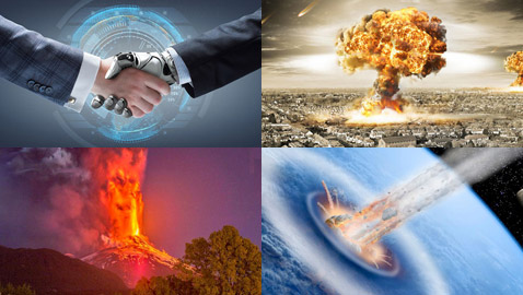 10 سيناريوهات مخيفة محتملة لنهاية العالم ومخاطر تهدد البشرية في 2019