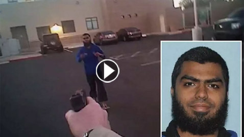 بالفيديو: موالي لداعش يستدرج الشرطة الأميركية ويسقط برصاصتين