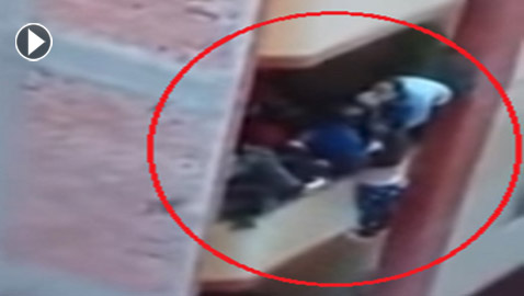 بالفيديو.. شاب مصري يكشف تفاصيل محاولته القاء زوجته من شرفة بناية 