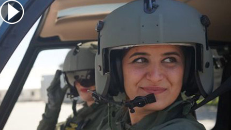 بالفيديو والصور: نساء في سلاح الجو اللبناني كقائدات طائرات