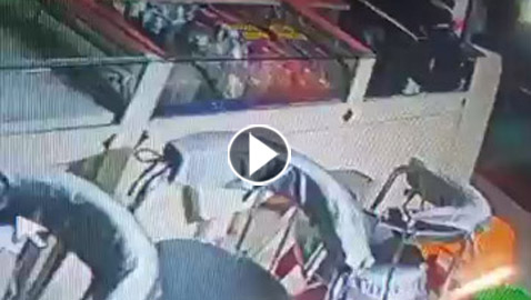 كميرات المراقبة تكشف عن سارق ألماس خطير وغير متوقع