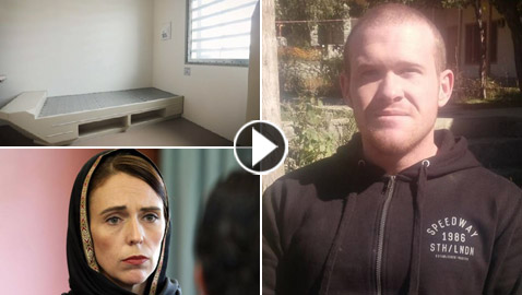 سفاح نيوزيلندا يقبع في السجن الأكثر حراسة وحصانة والبلاد ترتدي الحجاب تضامنا!