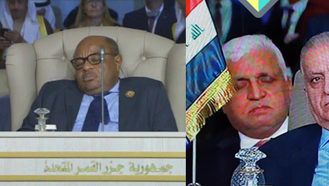 النعاس يغلب على الزعماء العرب في قمة تونس، وهذه بعض القرارات..