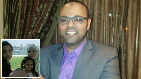 حكم الإعدام لنجل فنان مصري شهير بعد أن قتل زوجته وطفلتيه!