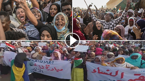 الخرطوم: سودانيات يطالبن بالتحرر من قوانين القمع في ساحة الاعتصام