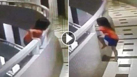 فتاة تعاني من المشي أثناء النوم تنجو بأعجوبة بعد سقوطها من شرفة بالطابق الـ11