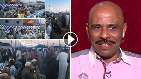 قبطي مصري ينظم سنويا مائدة إفطار للصائمين تكلفه 30 ألف جنيه