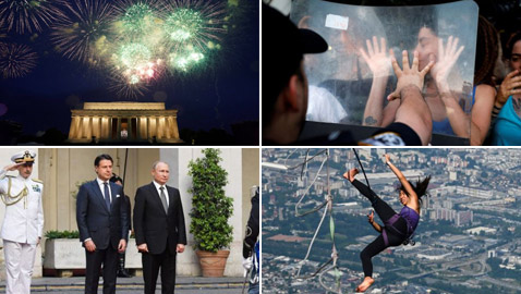 إليكم أفضل صور الأخبار التي التقطت من حول العالم الأسبوع الماضي