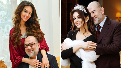 رسميا.. ملك ماليزيا السابق يطلق زوجته ملكة الجمال الروسية