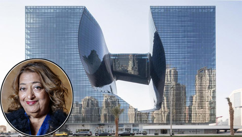 بالصور: فندق من تصميم المهندسة الراحلة زها حديد في دبي قريبا