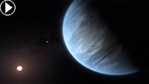 العثور لأول مرة بالتاريخ على الماء في كوكب غير الأرض!