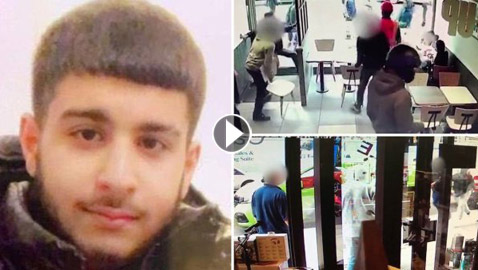 فيديو لطعنات في حي العرب بلندن والقتيل عربي والسبب فتاة