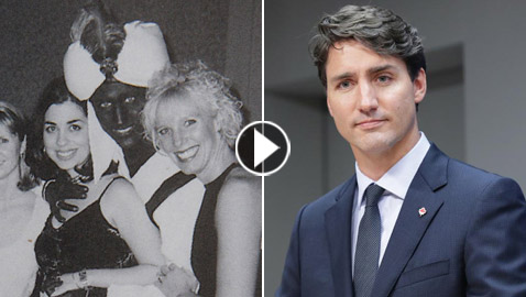 صورة لترودو رئيس وزراء كندا متنكرا بزي عنصري تهزه وتهدد منصبه!