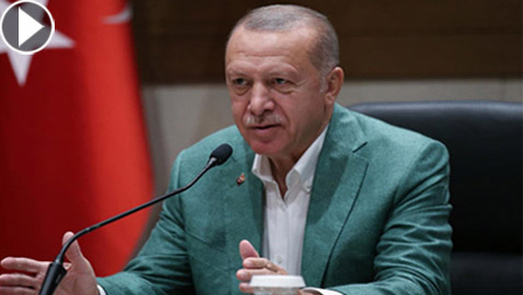 الرئيس التركي أردوغان يتهرب من سؤال محرج ويرد بالتوبيخ والاتهامات