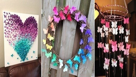 9 أفكار لتزيين منزلك بالفراشات