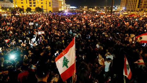 بالصور- لبنان.. شرارة 