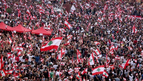  تظاهرات لبنان تدخل يومها الخامس..ومحتجون يدعون لـ