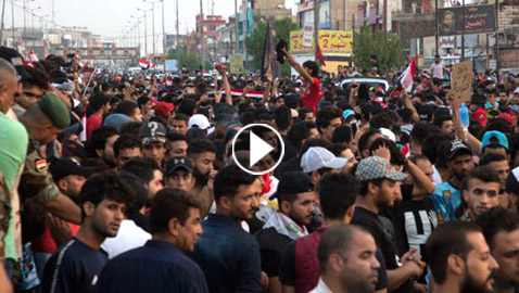 “كلن يعني كلن ونصرالله واحد منن” ينتقل من لبنان الى العراق.. فيديو