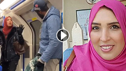 يهودي يود مقابلة المسلمة التي دافعت عن أسرته في مترو أنفاق لندن