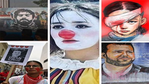 5 وجوه أصبحت رموزا للاحتجاج حول العالم واكتسبت شهرة عالمية