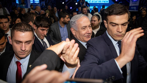 فيديو.. إجلاء نتانياهو من تجمع بعد إطلاق صاروخ على عسقلان