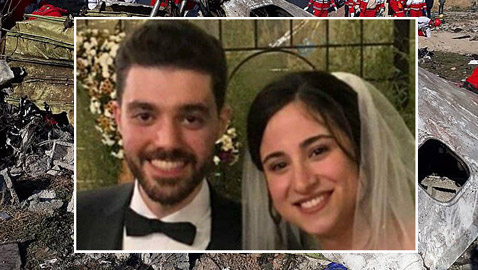 تزوجوا قبل أيام.. وقتلوا في تحطم الطائرة الأوكرانية!