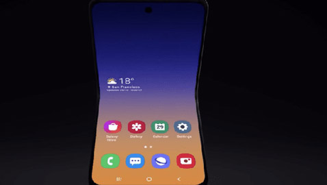 سامسونغ تخطط لطرح هاتف قابل للطي بسعر 