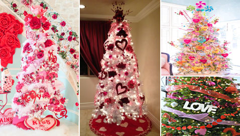 أشجار الفالنتاين.. توجه جديد هذا العام