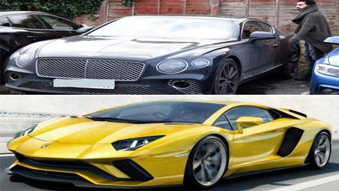 من (الكامري) إلى (البنتلي) هذا هو أسطول سيارات محمد صلاح الفاخرة