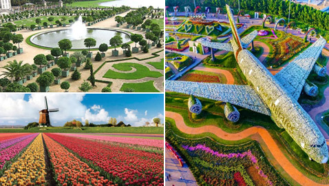 بالصور: إليكم أكبر الحدائق الخلابة في العالم