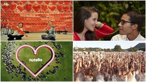 5 أرقام قياسية رومانسية تحتفل بالفالنتاين