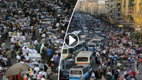 عدد سكان مصر يتجاوز 100 مليون نسمة