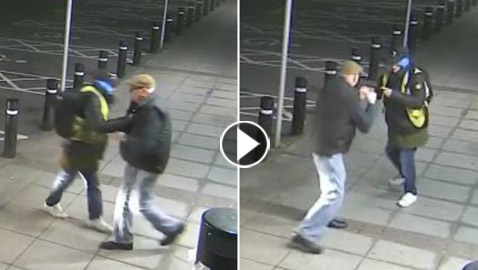 فيديو مثير: عجوز قارب الـ80 يضرب بشجاعة لصا حاول سرقة نقوده!  