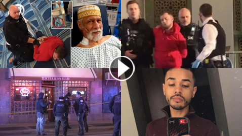 حادث طعن في ميشيغان الامريكية قبل قليل وطعن مؤذن في مسجد لندن 